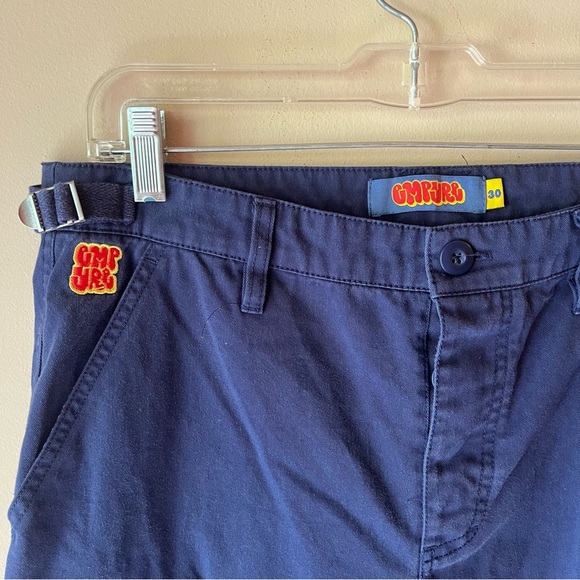 Empyre Loose Fit Navy Cargo Skate Pants - Picture 5 of 7